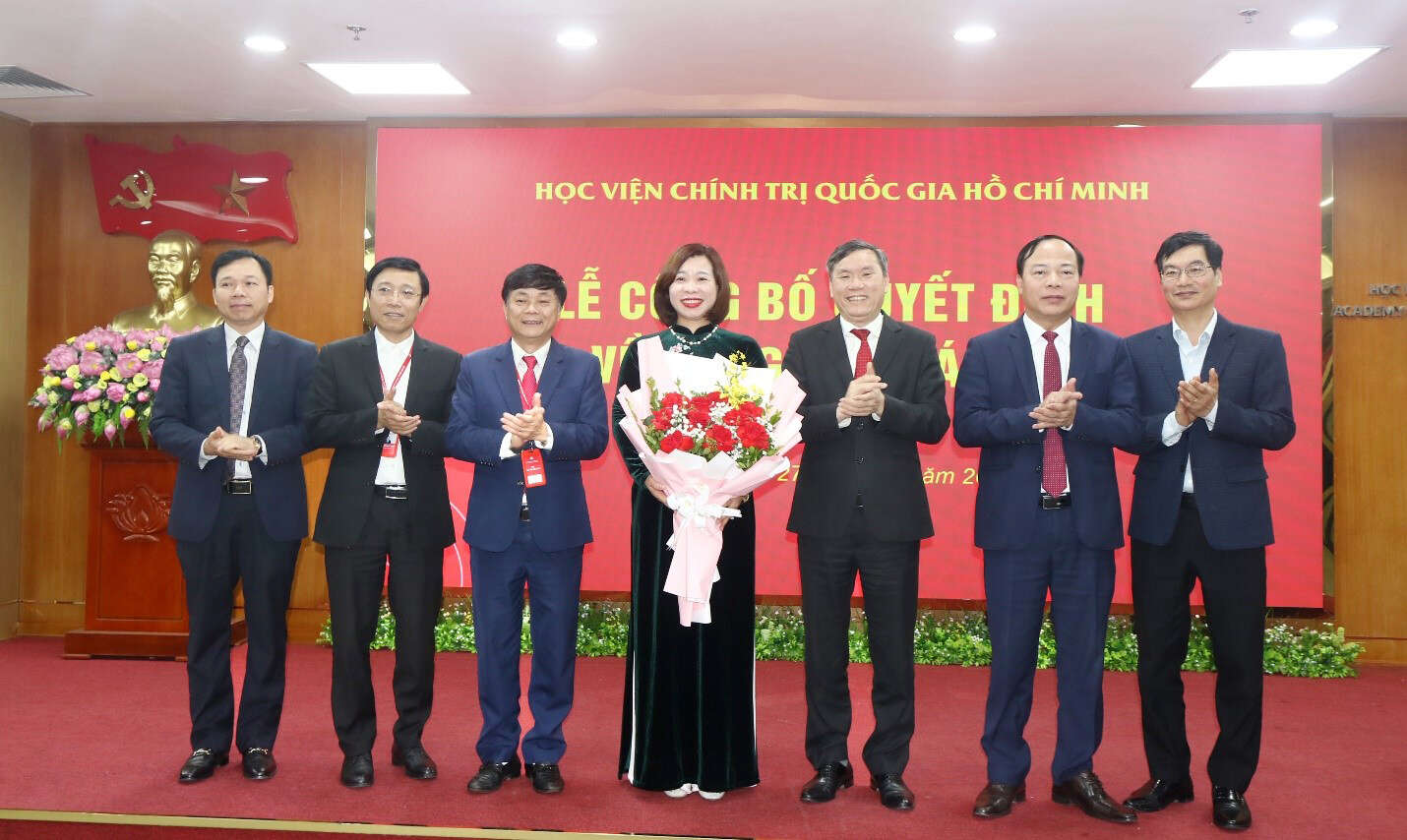 Học viện Báo chí và Tuyên truyền công bố quyết định bổ nhiệm cán bộ lãnh đạo quản lý